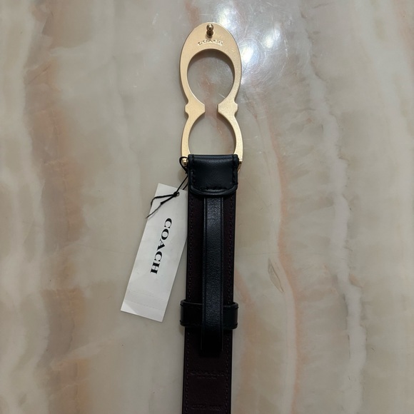 Coach Signature Buckle Belt Size S - Picture 3 of 8